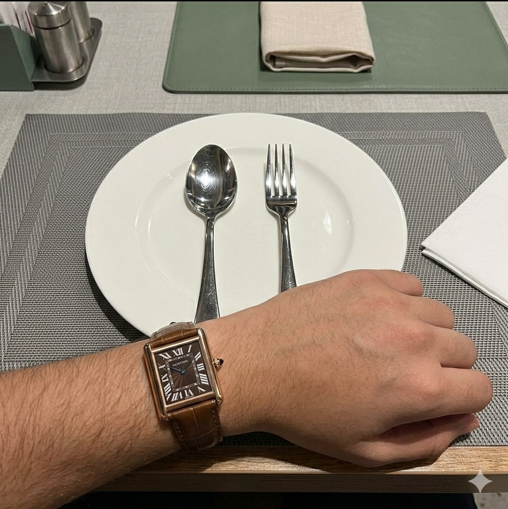 CT BROWN DIAL BROWN STRAP